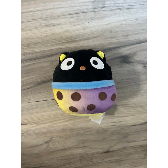 Squishmallows Sanrio Hello Kitty & Friends Boba Scented Mystery Plush - Chococat - Picture 1 of 3